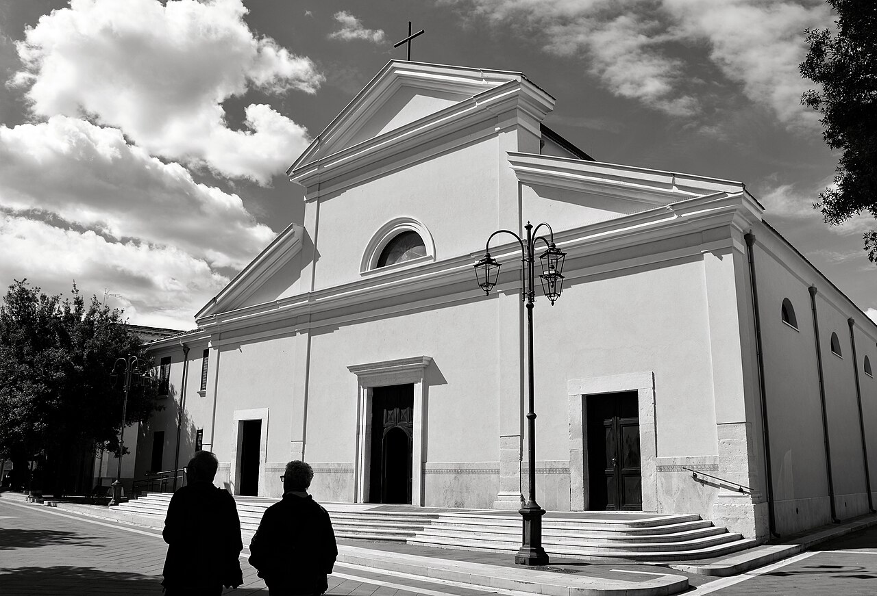 Facciata della chiesa di San Rocco a Stornara