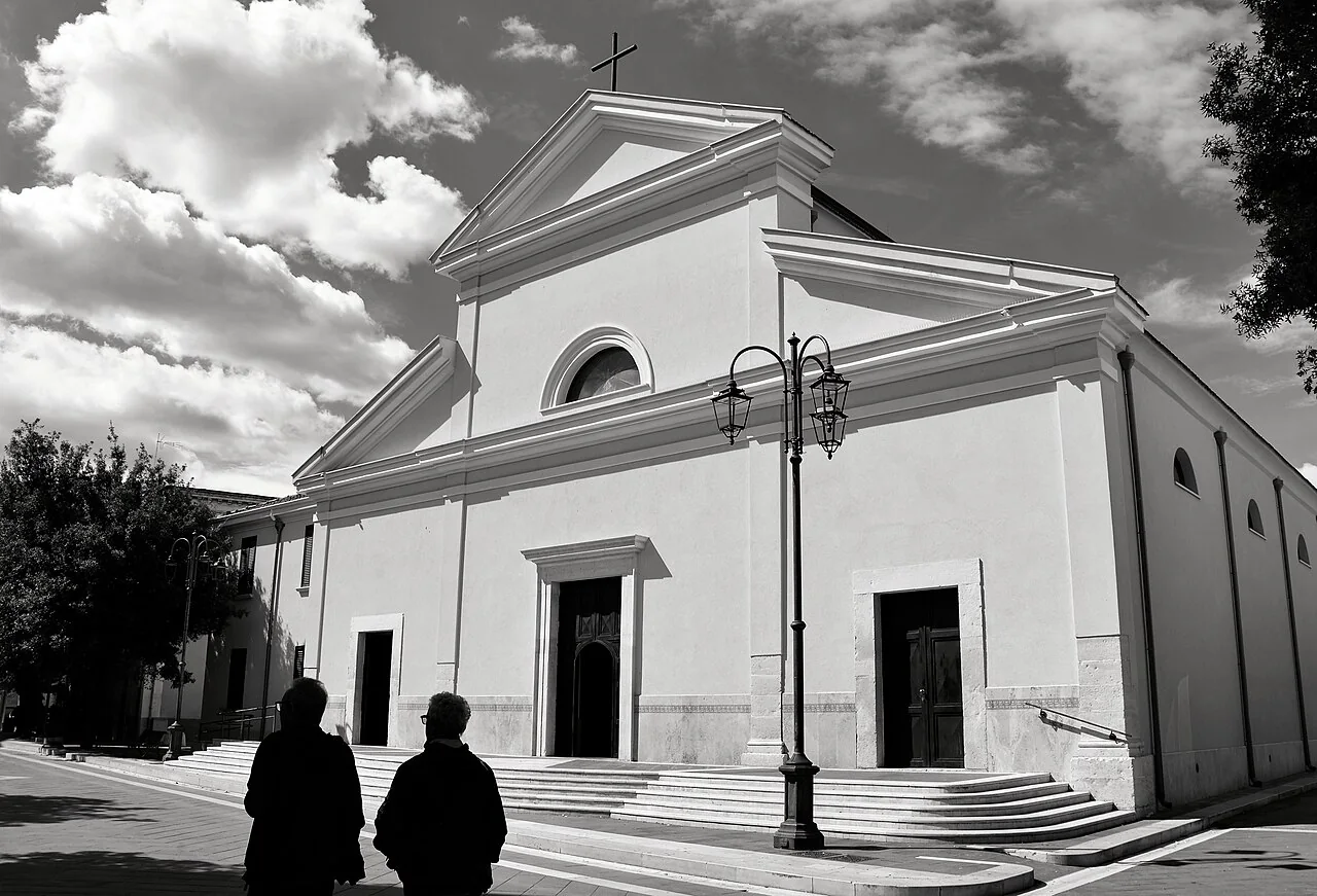 Facciata della chiesa di San Rocco a Stornara